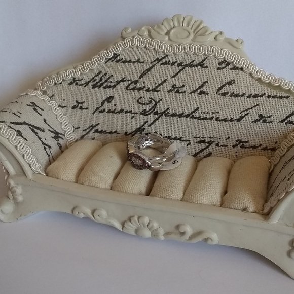 Ruby & Topaz Silver Ring - Picture 4 of 6